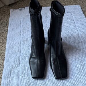 New Oak + Fort Square Toe Ankle Boot 8